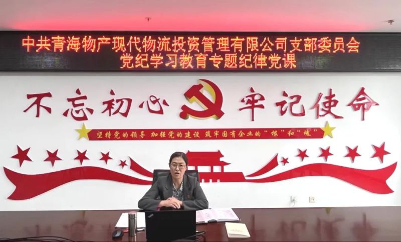 嚴(yán)明紀(jì)律作風(fēng) 永葆政治本色&mdash;&mdash;集團(tuán)黨委書記、董事長劉玲同志講授專題紀(jì)律黨課