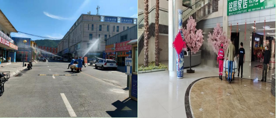 強化防疫措施 深化防汛排查 筑牢安全防線--現(xiàn)代物流公司開展復工復市前防疫消殺、防汛檢查工作