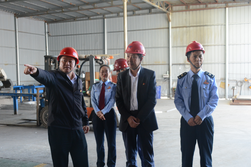 西寧市稅務(wù)局黨委書(shū)記、局長(zhǎng)劉興華蒞臨 青海物產(chǎn)工業(yè)投資有限公司調(diào)研