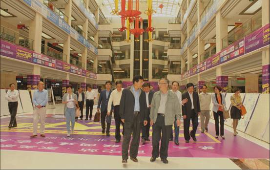 副省長王黎明一行視察朝陽物流園區(qū)，臨空經(jīng)濟開發(fā)區(qū)工作