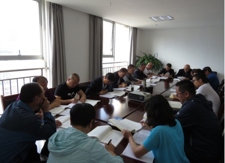 配送公司黨委召開&ldquo;不忘初心、牢記使命&rdquo;主題教育學習交流會