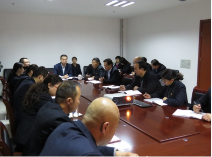 集團黨委成員、紀(jì)委書記李志明來我司宣講黨的十九大精神