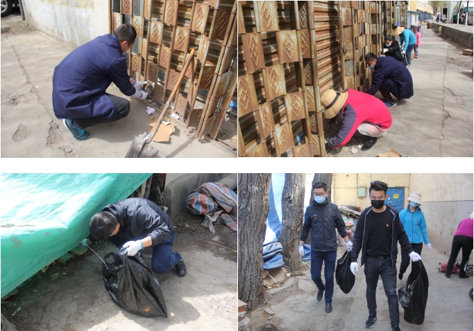 中共青海省第三建筑工程有限公司支部委員會開展&ldquo;黨旗領航，愛衛(wèi)同行&rdquo;主題黨日活動